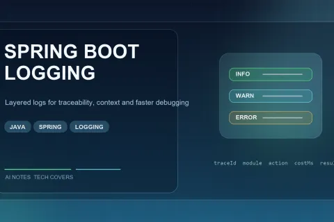 Spring Boot 项目里日志别只会打 info：排错更高效的分层写法