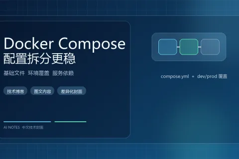 Docker Compose 部署多服务时，配置文件怎么拆更稳